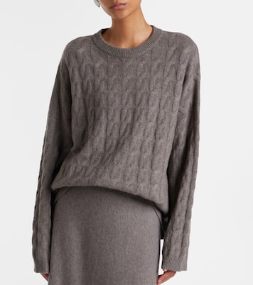 Seymour cable-knit cashmere sweater | Lisa Yang