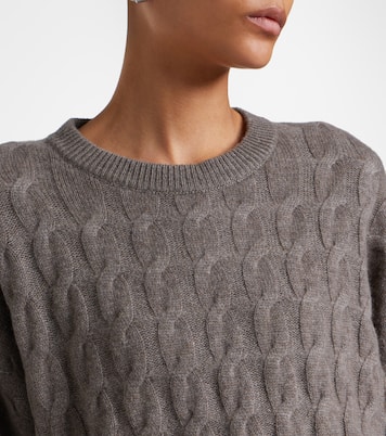 Seymour cable-knit cashmere sweater | Lisa Yang