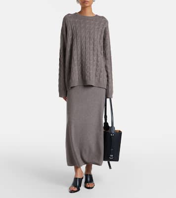 Seymour cable-knit cashmere sweater | Lisa Yang