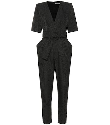 Leopard-jacquard jumpsuit | Stella McCartney