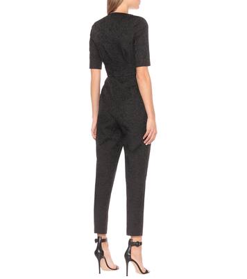 Leopard-jacquard jumpsuit | Stella McCartney