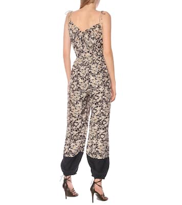 Sienna floral silk jumpsuit | Stella McCartney