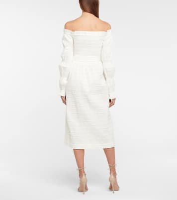 Abito midi Jame in misto cotone | Rebecca Vallance