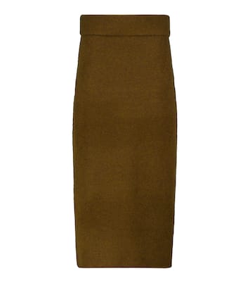 Low-Rise-Maxirock aus Strick | Proenza Schouler