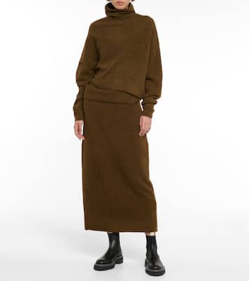 Low-Rise-Maxirock aus Strick | Proenza Schouler