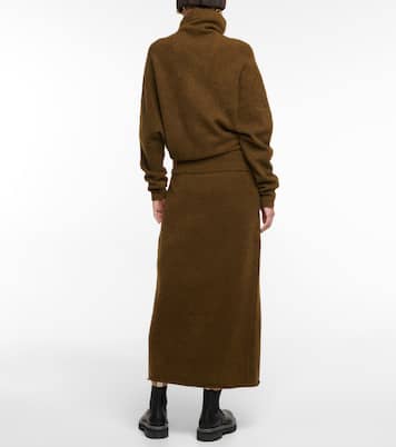 Low-Rise-Maxirock aus Strick | Proenza Schouler