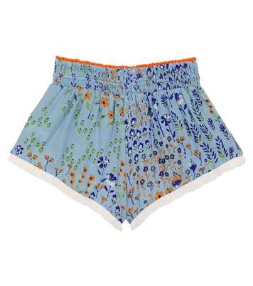 Lulu floral shorts | Poupette St Barth Kids