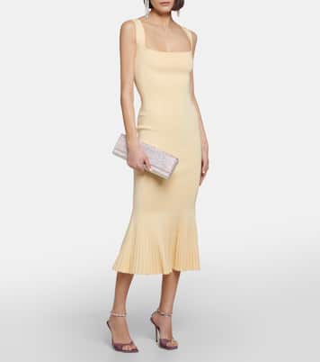 Midikleid aus Jersey | Galvan