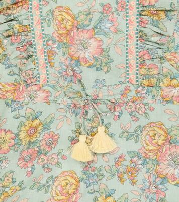 Krinsha floral cotton jumpsuit | Louise Misha