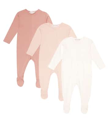 Bébé – Set de 3 grenouillères Cosima en coton | Bonpoint