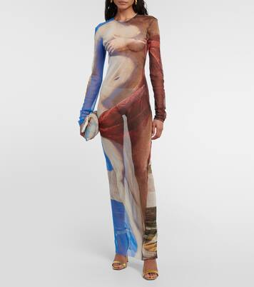 Bedrucktes Maxikleid | Balmain