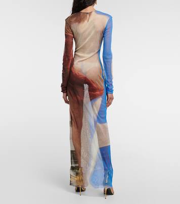 Bedrucktes Maxikleid | Balmain