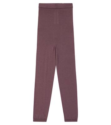 Wool-blend leggings  | Rick Owens Kids
