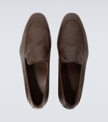 Truro leather loafers | Manolo Blahnik