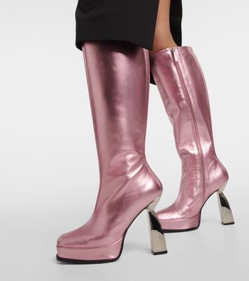 Stivali Angel in pelle metallizzata | Nodaleto