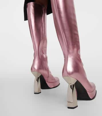 Stivali Angel in pelle metallizzata | Nodaleto