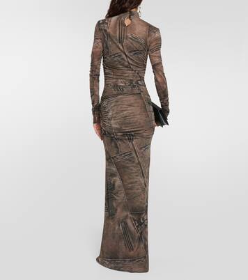 Bedruckte Robe | Blumarine