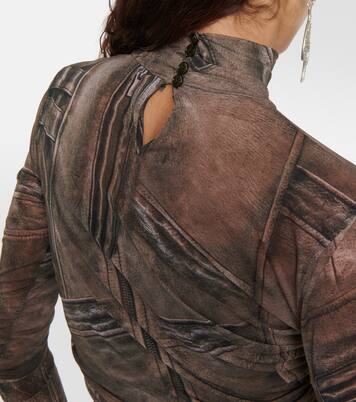 Bedruckte Robe | Blumarine