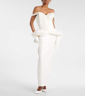 Bridal Daphne silk taffeta gown | Danielle Frankel