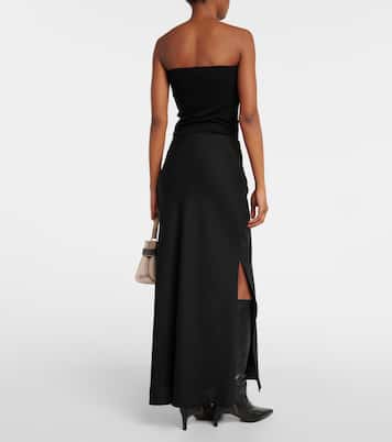 Cotton-blend tube top | Brunello Cucinelli