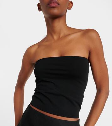 Cotton-blend tube top | Brunello Cucinelli