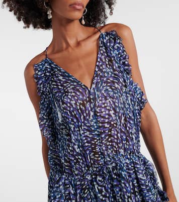 Robe midi Fadelo imprimée | Marant Etoile