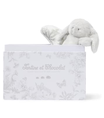 Baby Augustin the Rabbit stuffed animal | Tartine et Chocolat