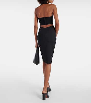 Ruched pencil skirt | Alaïa