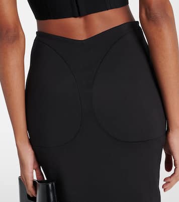 Ruched pencil skirt | Alaïa