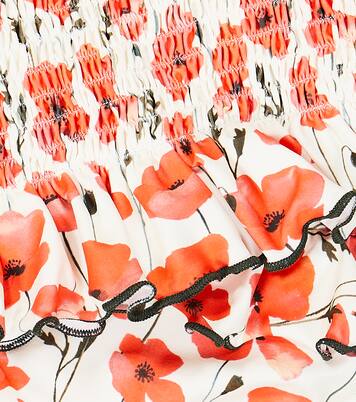 Valencia smocked floral bikini | Suncracy