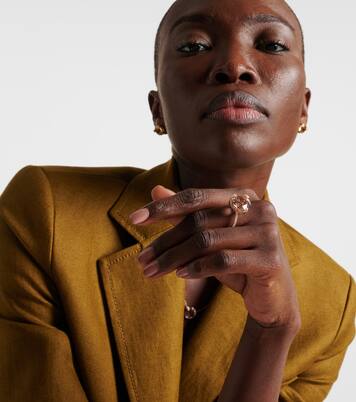 Peekaboo 18kt rose gold ring with morganite and diamonds | Bucherer Fine Jewellery