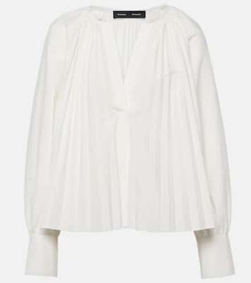 Bluse Monica aus Popeline | Proenza Schouler