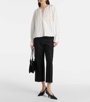 Bluse Monica aus Popeline | Proenza Schouler