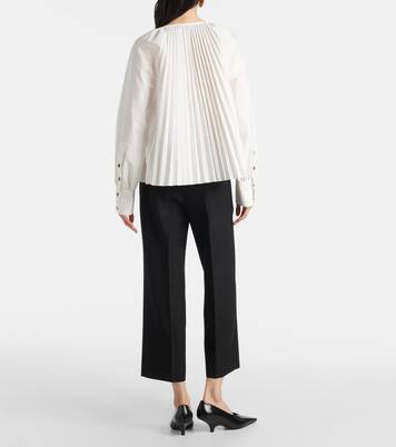 Bluse Monica aus Popeline | Proenza Schouler