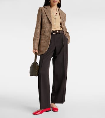 Nova Montjuic leather ballet flats | Souliers Martinez