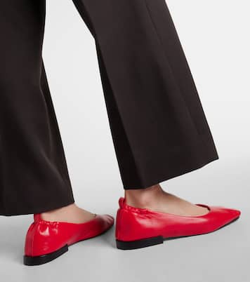 Nova Montjuic leather ballet flats | Souliers Martinez