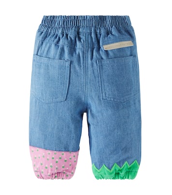 Baby embroidered jeans | Stella McCartney Kids