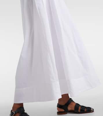 Maxikleid Heather aus Baumwoll-Batist | Asceno