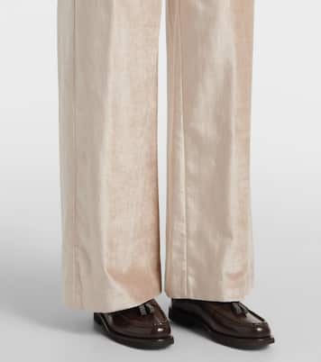 Weite Hose aus einem Baumwollgemisch | Brunello Cucinelli