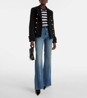 Pull Meir rayé en laine et soie | Nili Lotan