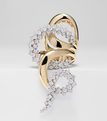 Bague Golden Strada en or 18 ct et diamants | Yeprem