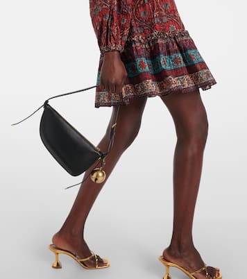 Val floral puff-sleeve minidress | Ulla Johnson