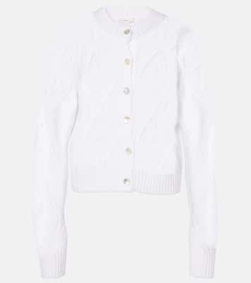 Cropped-Cardigan aus Baumwolle | Vince