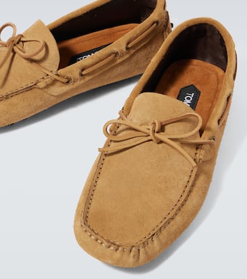 Suede driving shoes | Tom Ford