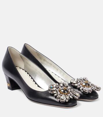 Verzierte Pumps Preshoes 45 aus Leder | Valentino Garavani