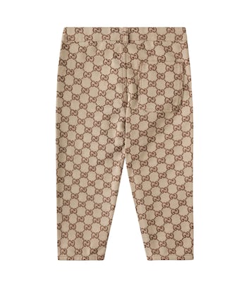 Bebé - pantalones de lona GG de mezcla de algodón | Gucci Kids