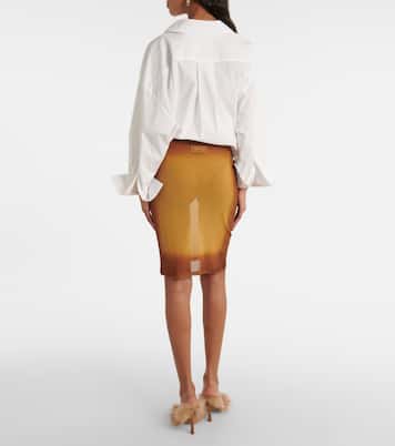 Minirock aus Tüll | The Attico