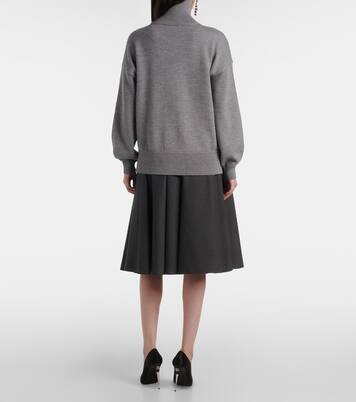 Jersey de cuello alto de lana virgen | Dolce&Gabbana