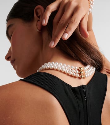 Grace 18kt gold necklace with pearls | Bucherer Fine Jewellery