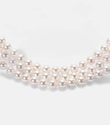 Grace 18kt gold necklace with pearls | Bucherer Fine Jewellery